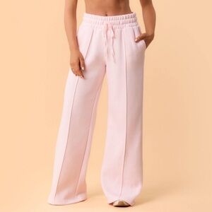 NWT! Target X Blogilates Women's Travel Trouser High-Rise Wide Leg Sweatpants S